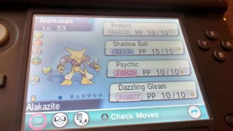 alakazam moveset gen 3.